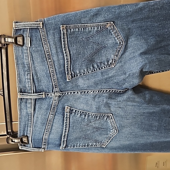 💕MOTHER💕 The Mid Rise Rider Ankle Jeans ~ Right On 27 NWT - Picture 14 of 16